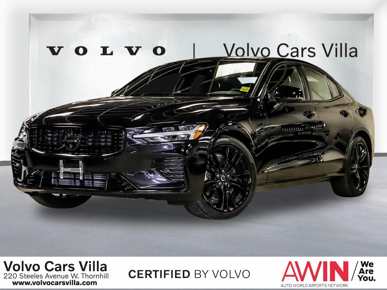 2025 Volvo S60 Plug-In Hybrid T8 AWD Ultra Black Edition Photo0
