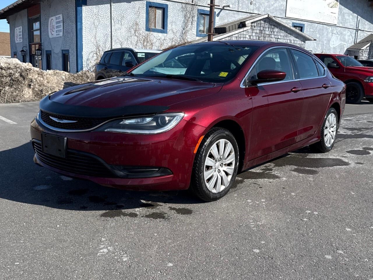 2016 Chrysler 200 LX   LOW KM   NO ACCIDENTS Photo0