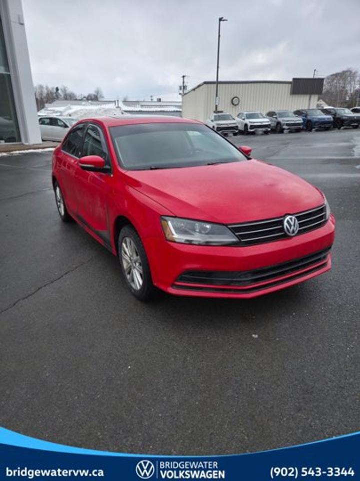 Recent Arrival! 2017 Volkswagen Jetta WolfsburgApple CarPlay | Android Auto | Sirus XM Certified.This vehicle is a Steele Certified Pre-Owned Vehicle, offering added confidence through enhanced inspection standards and dealership-backed benefits. Steele Certified Reconditioning Process: Comprehensive multi-point inspection Mechanical and cosmetic reconditioning completed as needed Brake, tire, and battery assessment Professional detailing Final quality control road test Steele Certified Pre-Owned vehicles include additional ownership benefits. Any concerns related to the certification process must be reviewed and addressed by the original selling dealer.CARFAX Canada No Reported AccidentsRed FWD 5-Speed Manual 1.4L TSI 4-Wheel Disc Brakes, 6 Speakers, ABS brakes, Air Conditioning, Alloy wheels, AM/FM radio: SiriusXM, App-Connect Smartphone Integration, Automatic temperature control, Bluetooth Mobile Phone Connectivity, Brake assist, Bumpers: body-colour, CD player, Delay-off headlights, Driver door bin, Driver vanity mirror, Dual front impact airbags, Dual front side impact airbags, Electronic Stability Control, Exterior Parking Camera Rear, Four wheel independent suspension, Front anti-roll bar, Front Bucket Seats, Front dual zone A/C, Front reading lights, Fully automatic headlights, Heated door mirrors, Heated Front Comfort Seats, Heated front seats, Illuminated entry, Occupant sensing airbag, Outside temperature display, Overhead airbag, Overhead console, Panic alarm, Passenger door bin, Passenger vanity mirror, Pentastripe Cloth Seat Trim, Power door mirrors, Power driver seat, Power moonroof, Power steering, Power windows, Radio data system, Radio: Composition Media w/CD Player, Rain sensing wipers, Rear anti-roll bar, Rear reading lights, Rear window defroster, Remote keyless entry, Security system, Speed control, Speed-sensing steering, Split folding rear seat, Spoiler, Steering wheel mounted audio controls, Tachometer, Telescoping steering wheel, Tilt steering wheel, Traction control, Trip computer, Turn signal indicator mirrors, Variably intermittent wipers, Wheels: 16 Estrade Alloy.