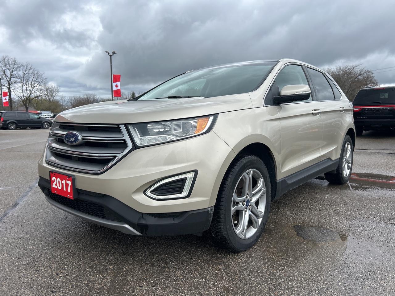 2017 Ford Edge TITANIUM, CLEAN CARFAX, AWD, REMOTE START! Photo