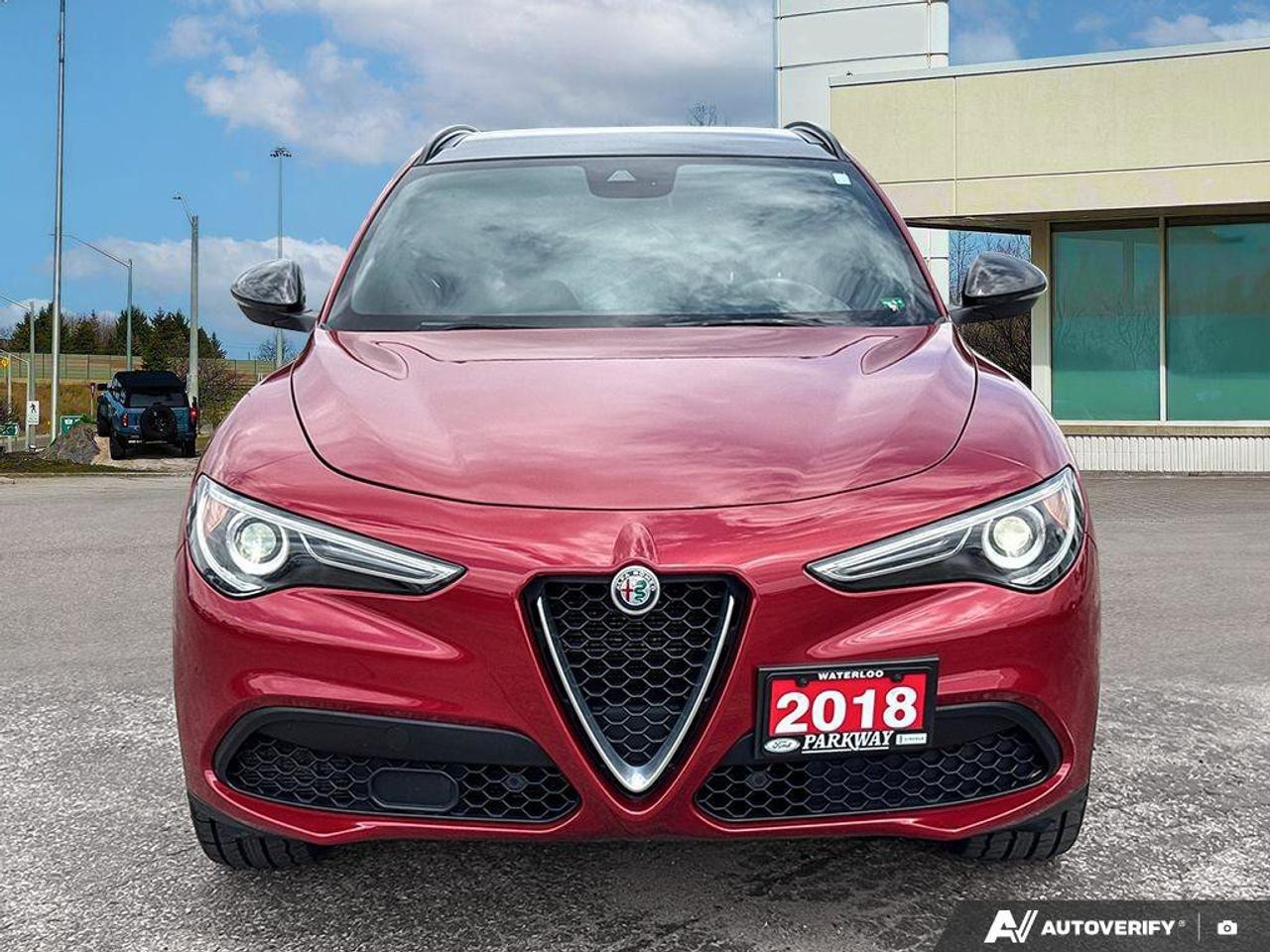 2018 Alfa Romeo Stelvio Ti Sport   LEATHER   SUNROOF   NAV Photo