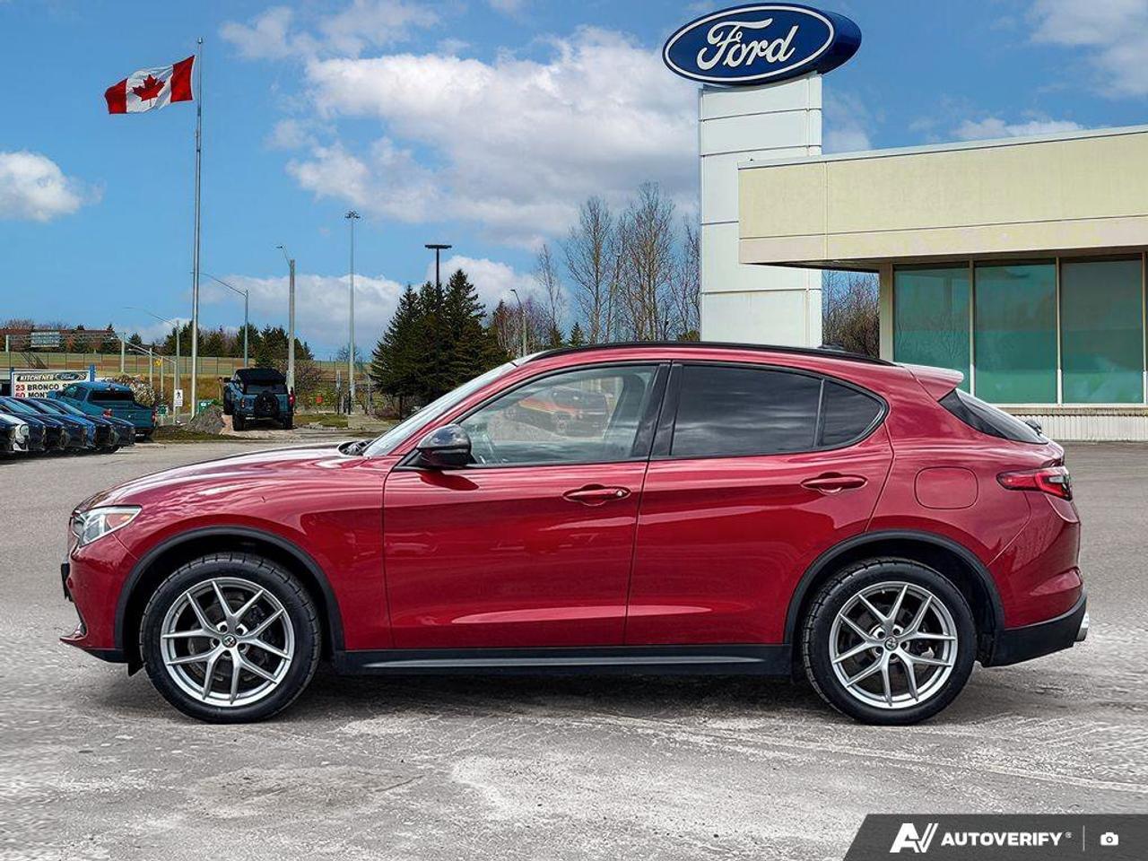 2018 Alfa Romeo Stelvio Ti Sport   LEATHER   SUNROOF   NAV Photo