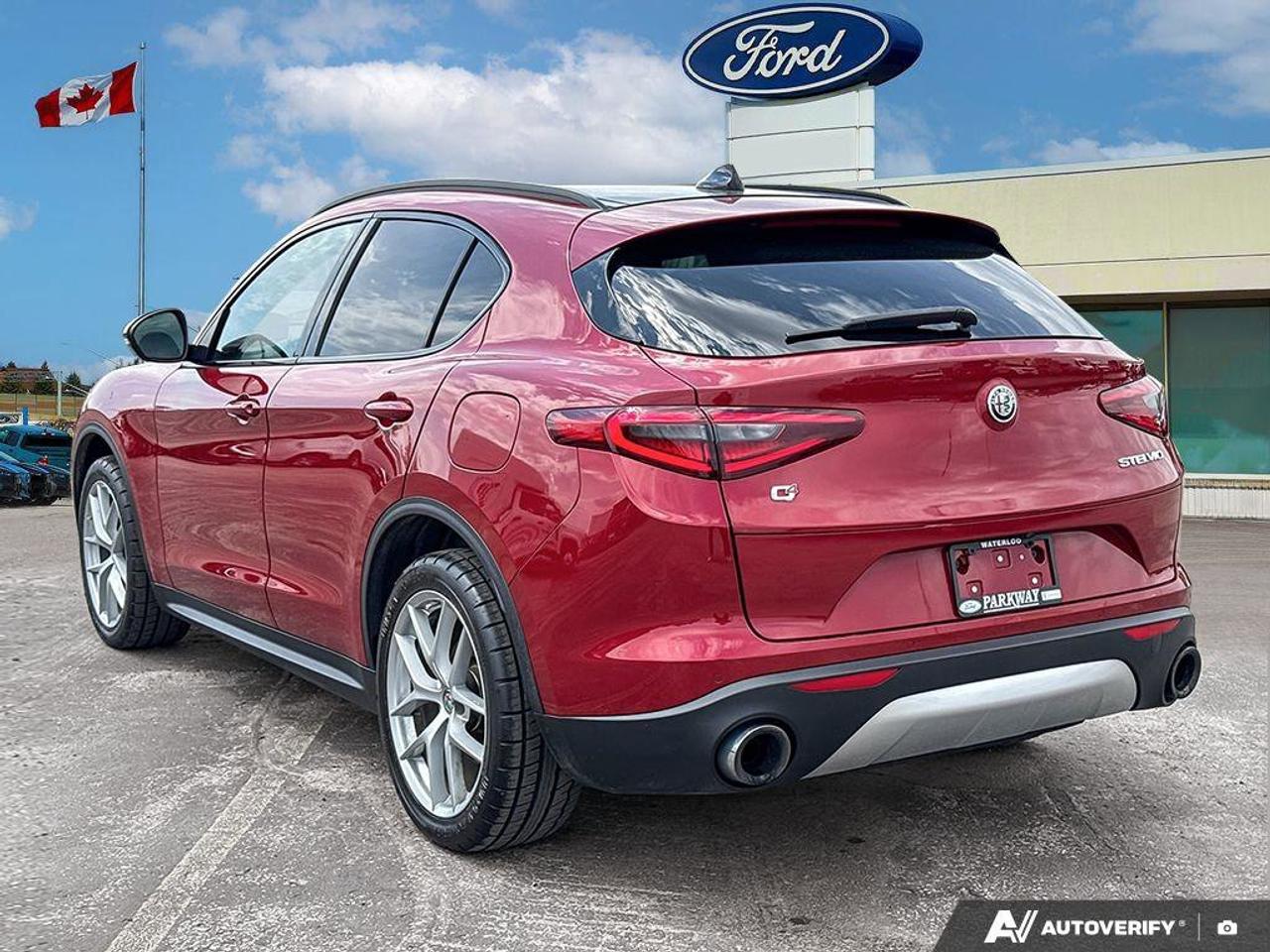 2018 Alfa Romeo Stelvio Ti Sport   LEATHER   SUNROOF   NAV Photo4