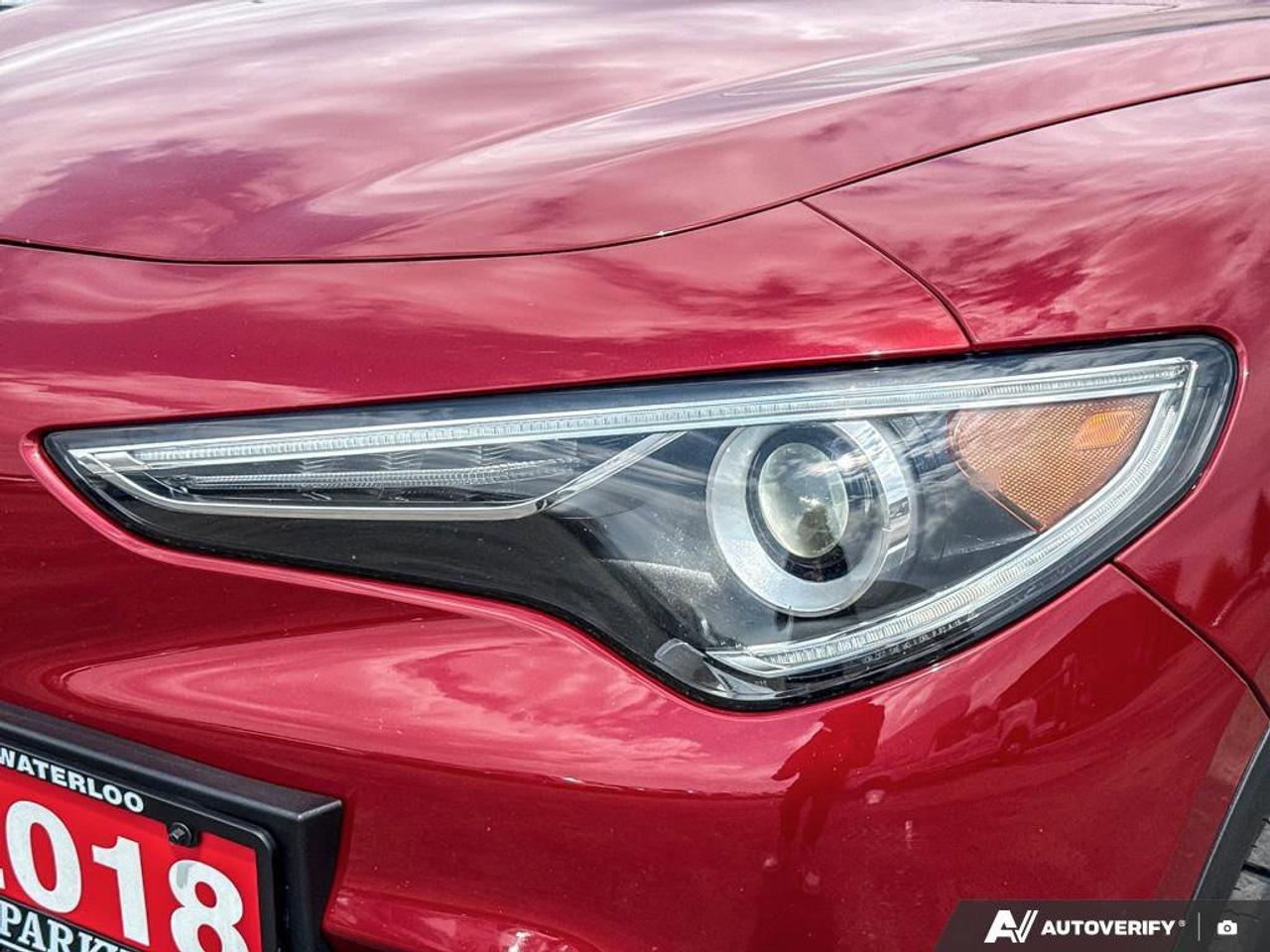 2018 Alfa Romeo Stelvio Ti Sport   LEATHER   SUNROOF   NAV Photo