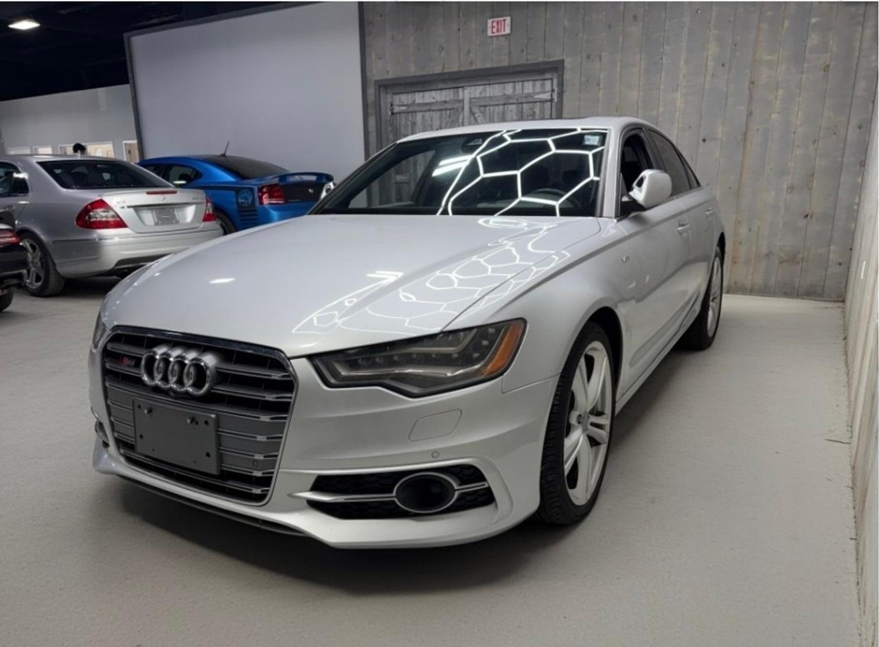 2013 Audi S6 S6 4.0T QUATTRO SEDAN  ACCIDENT FREE  CARBON HUD Photo3