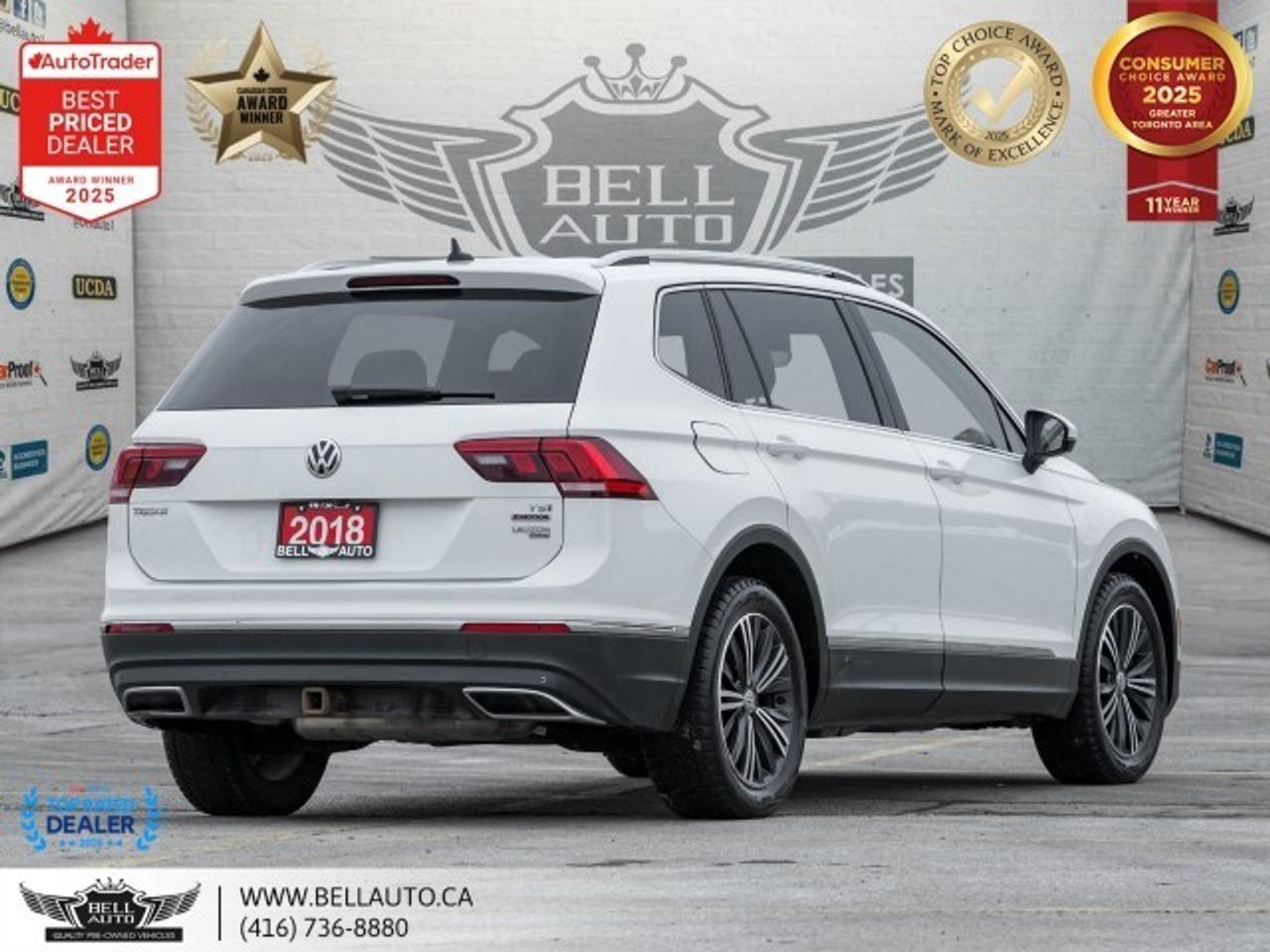 2018 Volkswagen Tiguan Highline 4Motion   NAVI   B.CAM   PANO   FENDERAUD Photo