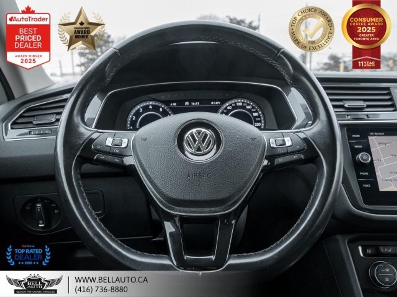 2018 Volkswagen Tiguan Highline 4Motion   NAVI   B.CAM   PANO   FENDERAUD Photo