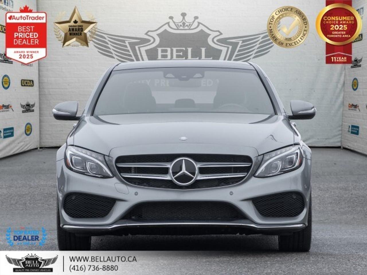 2015 Mercedes-Benz C-Class C400   AMGPKG   NAVI   B.CAM   PANO   BRMSTR   NOA Photo
