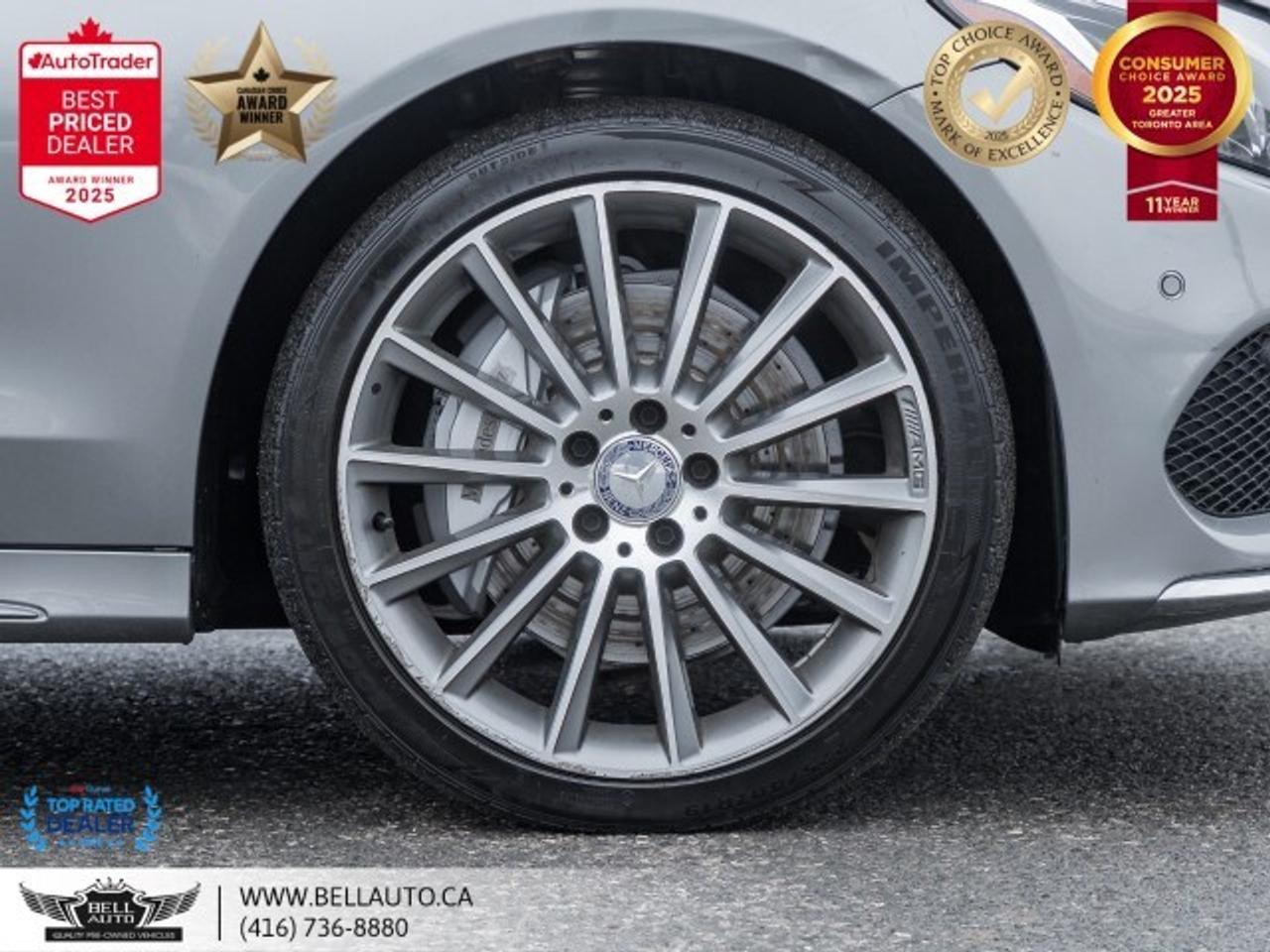 2015 Mercedes-Benz C-Class C400   AMGPKG   NAVI   B.CAM   PANO   BRMSTR   NOA Photo