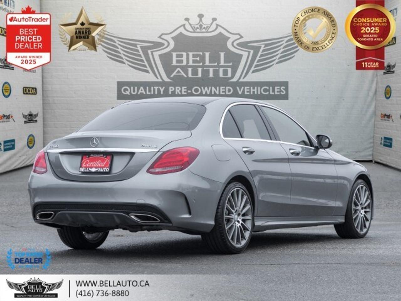 2015 Mercedes-Benz C-Class C400   AMGPKG   NAVI   B.CAM   PANO   BRMSTR   NOA Photo