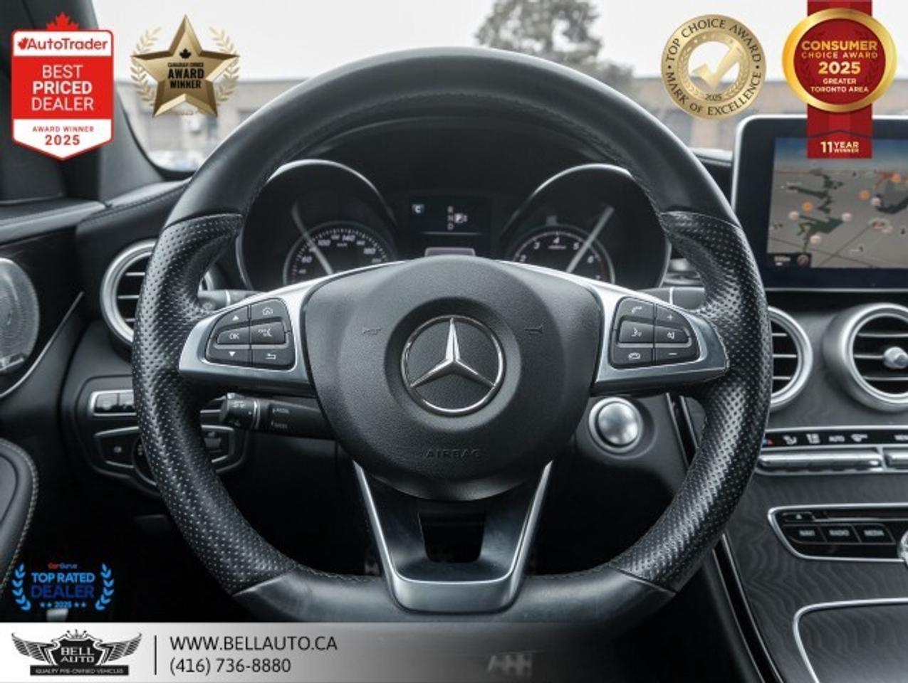 2015 Mercedes-Benz C-Class C400   AMGPKG   NAVI   B.CAM   PANO   BRMSTR   NOA Photo