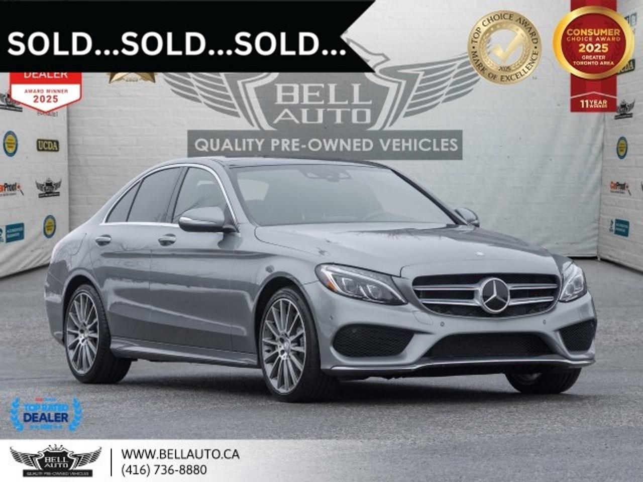 2015 Mercedes-Benz C-Class C400   AMGPKG   NAVI   B.CAM   PANO   BRMSTR   NOA Photo