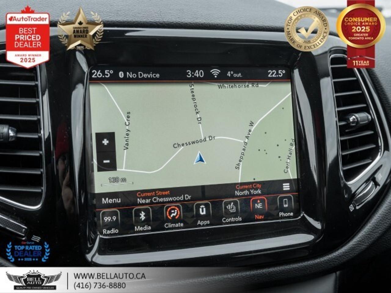 2019 Jeep Compass Limited   4WD   NAVI   B.CAM   PANO   BEATS   LTHR Photo