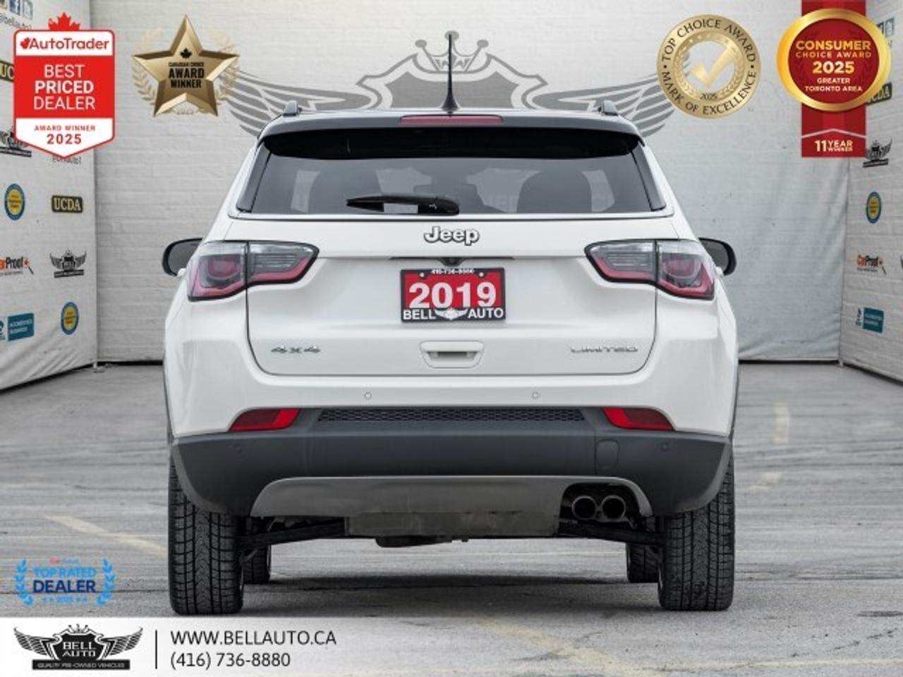 2019 Jeep Compass Limited   4WD   NAVI   B.CAM   PANO   BEATS   LTHR Photo