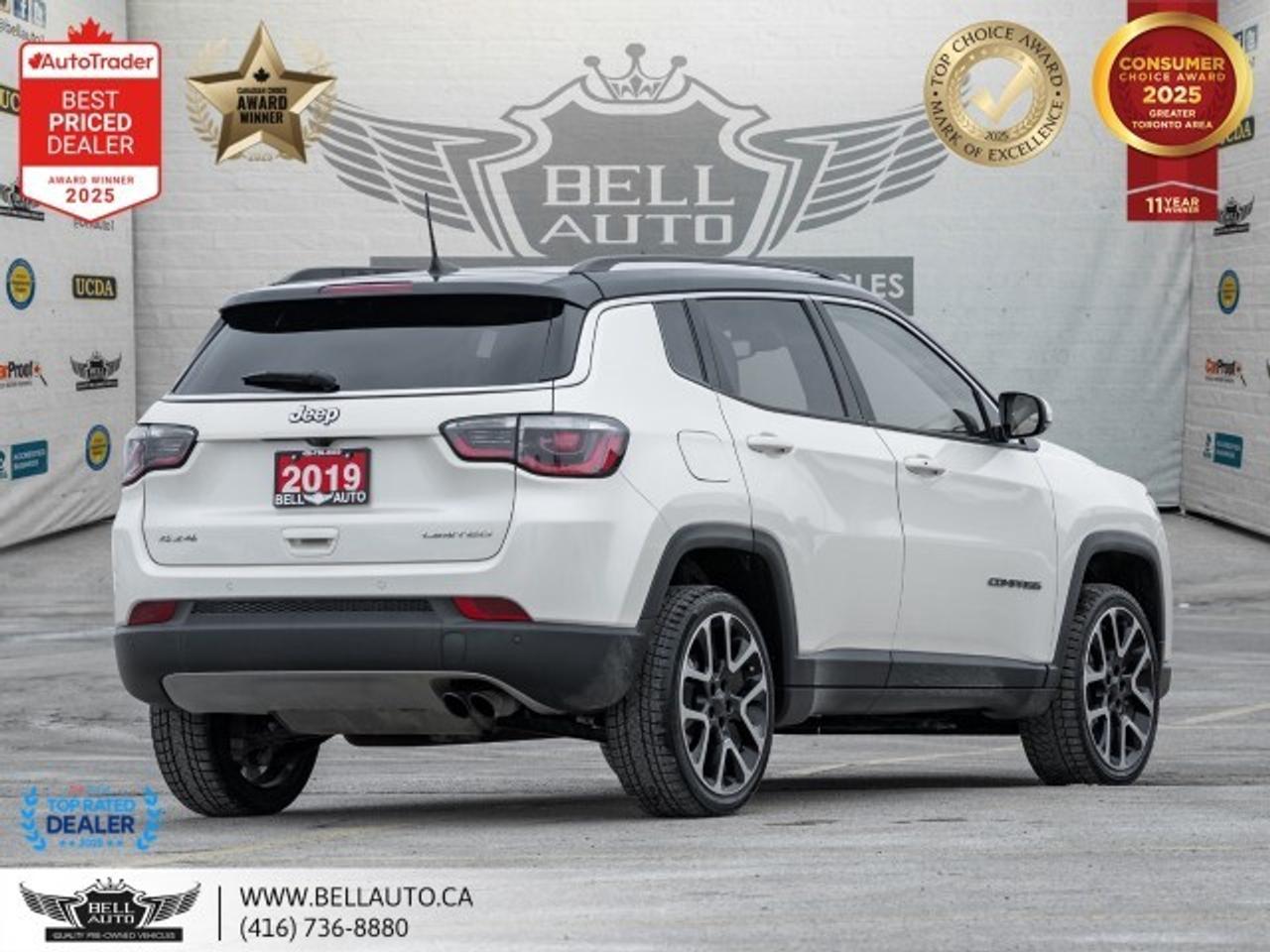 2019 Jeep Compass Limited   4WD   NAVI   B.CAM   PANO   BEATS   LTHR Photo