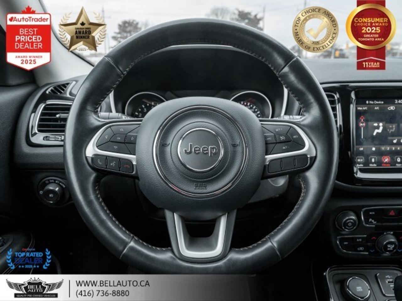 2019 Jeep Compass Limited   4WD   NAVI   B.CAM   PANO   BEATS   LTHR Photo
