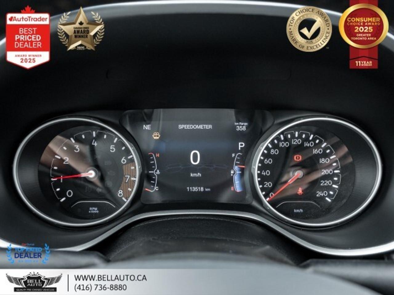 2019 Jeep Compass Limited   4WD   NAVI   B.CAM   PANO   BEATS   LTHR Photo