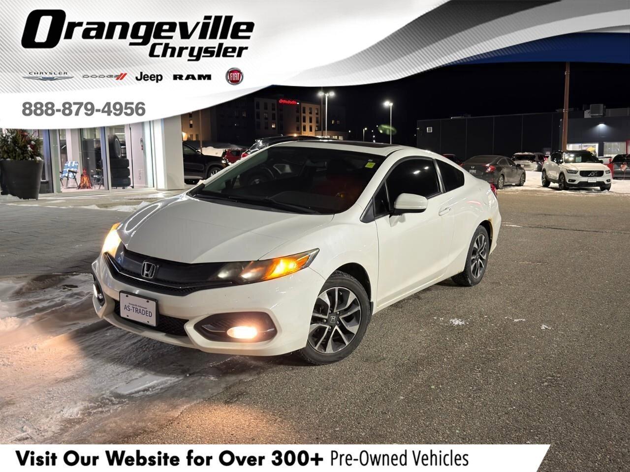 2014 Honda Civic Coupe EXAS-TRADED, ONE-OWNER, ACCIDENT-FREE, FWD, HTD SE Photo0