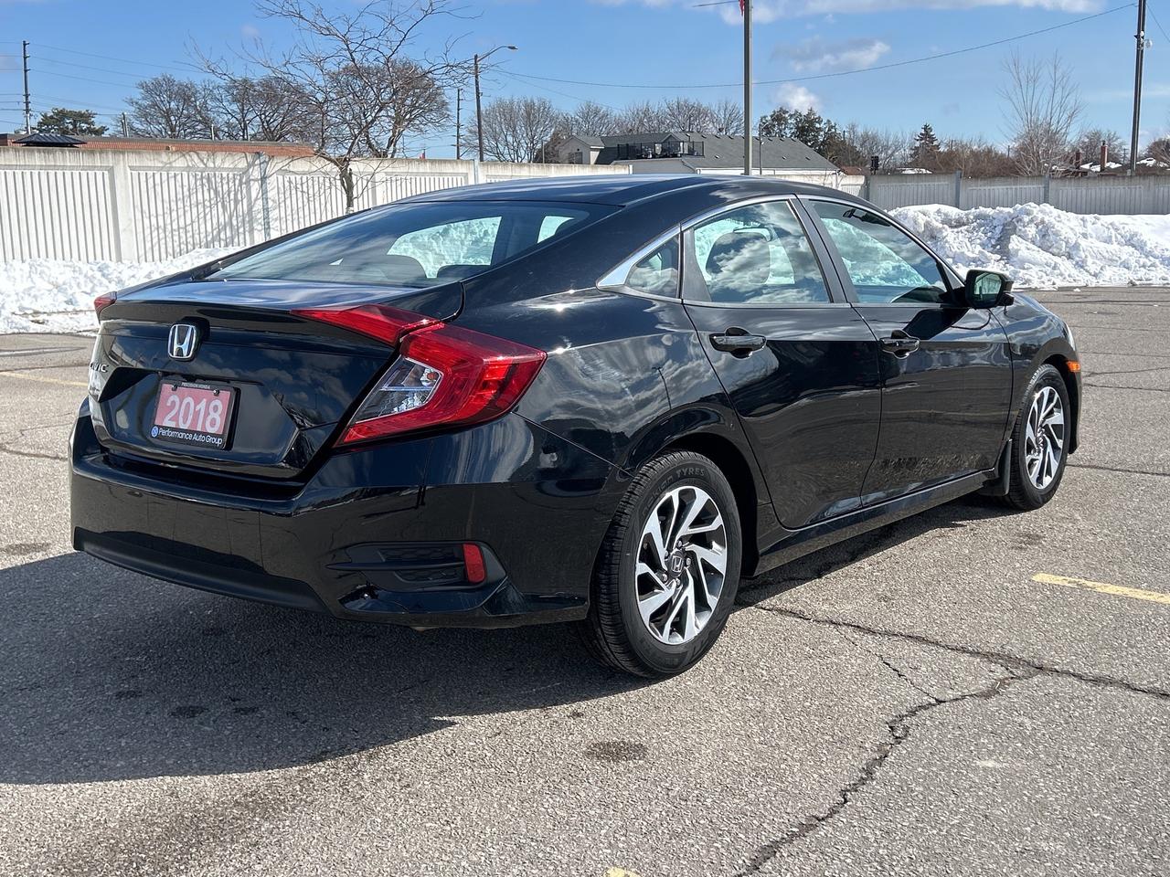 2018 Honda Civic Sedan EX  Sunroof  CarPlay  Rear Camera Heated Seats Photo4
