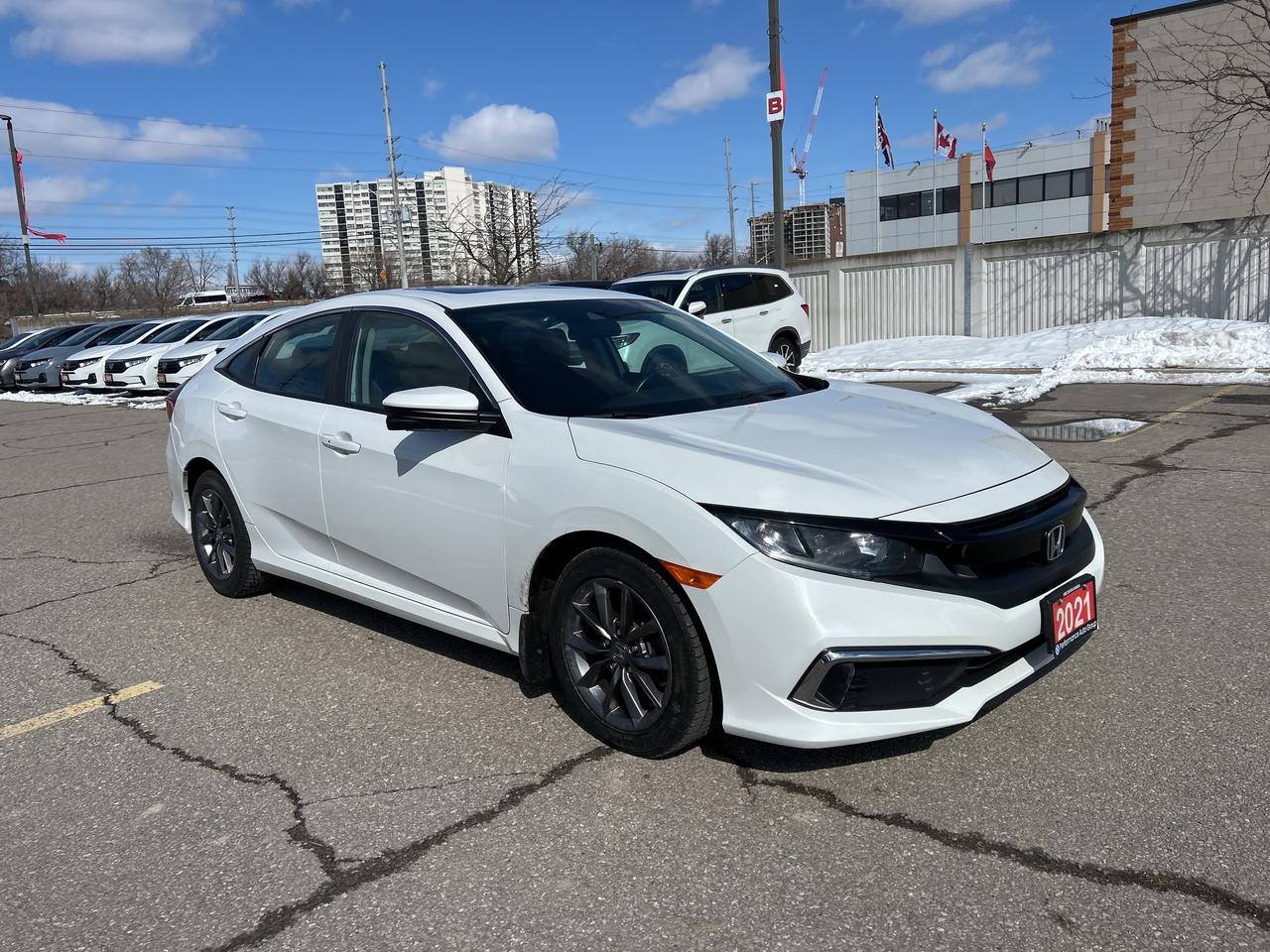 2021 Honda Civic Sedan EX  Sunroof  CarPlay  Rear Camera Heated Seats Photo