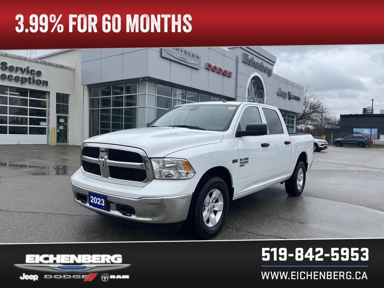 2023 RAM 1500 Classic SLT 4x4 Crew Cab 5'7 Box @ 3.99% for 60 mo Photo0