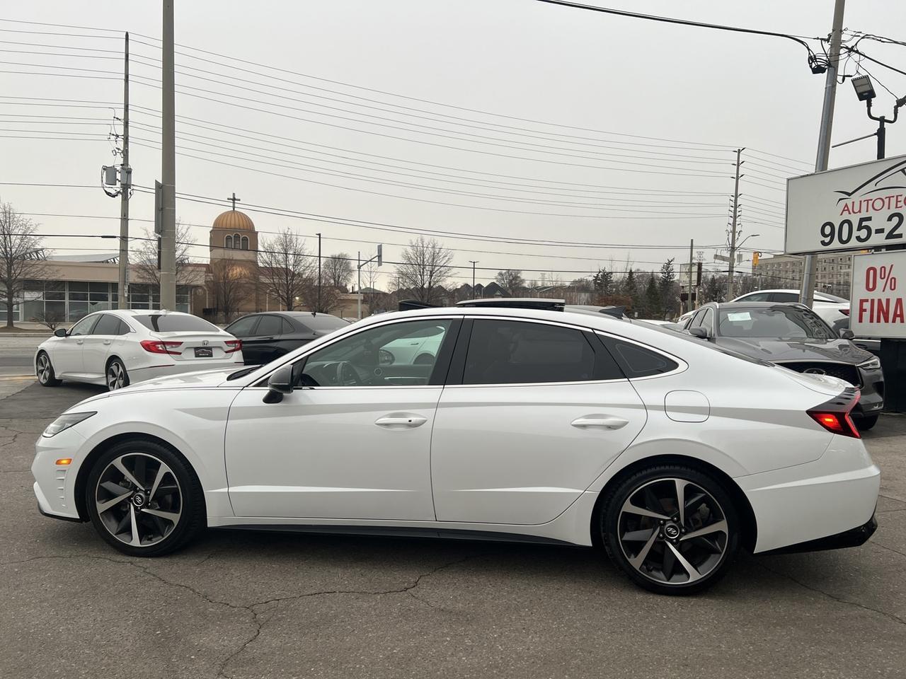 2022 Hyundai Sonata Sport 1.6T   Htd Steering   Pano Roof   Lane Assis Photo