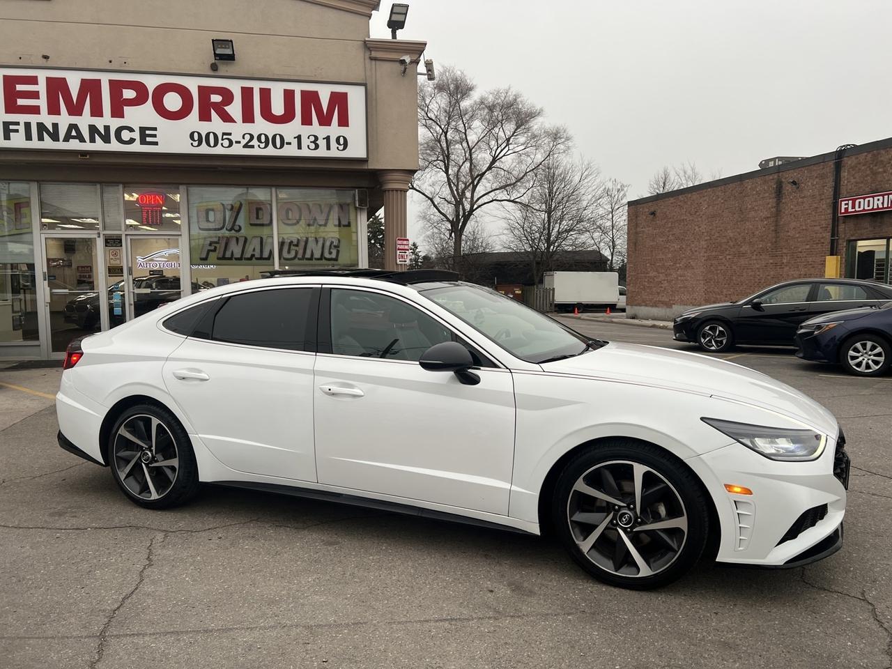 2022 Hyundai Sonata Sport 1.6T   Htd Steering   Pano Roof   Lane Assis Photo