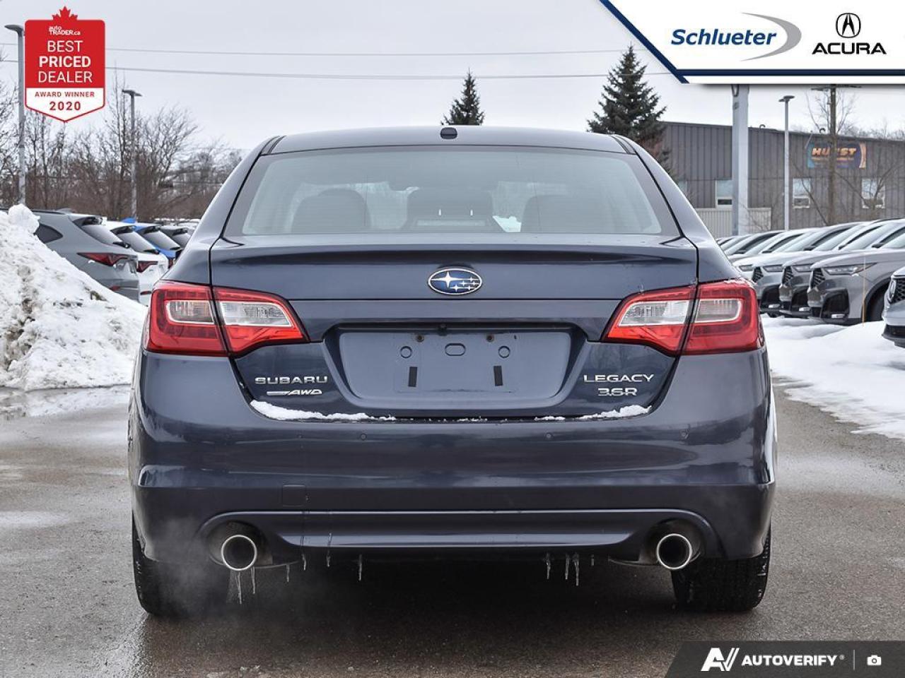 2017 Subaru Legacy 3.6R Limited w Tech PKG - No Accidents! Photo4
