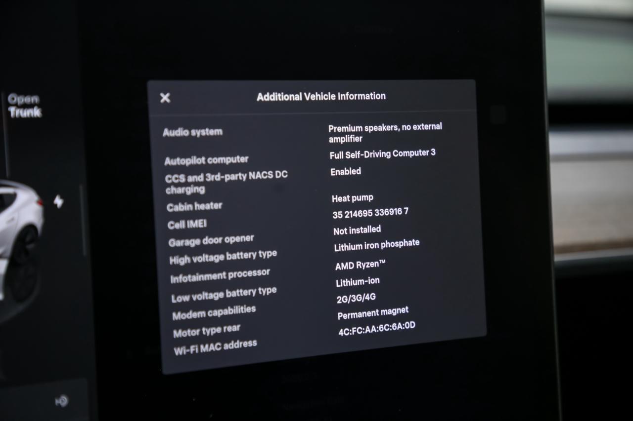 2023 Tesla Model 3 RWD FSD 3 COMPUTER AUTOPILOT 1OWNER NOACCIDENTS Photo