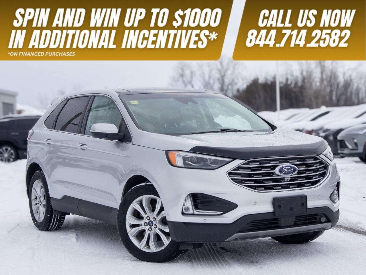 2019 Ford Edge Titanium - Rain Sensing Wipers   Keyless Entry Photo