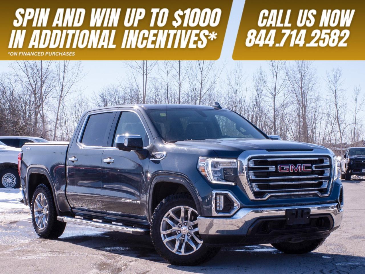 2021 GMC Sierra 1500 SLT - Leather Seats   Heated Mirrors Photo