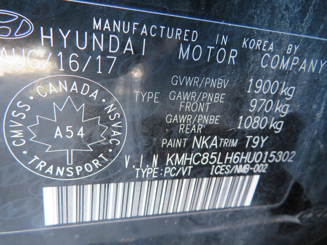 2017 Hyundai Ioniq Electric 5dr HB Limited Photo