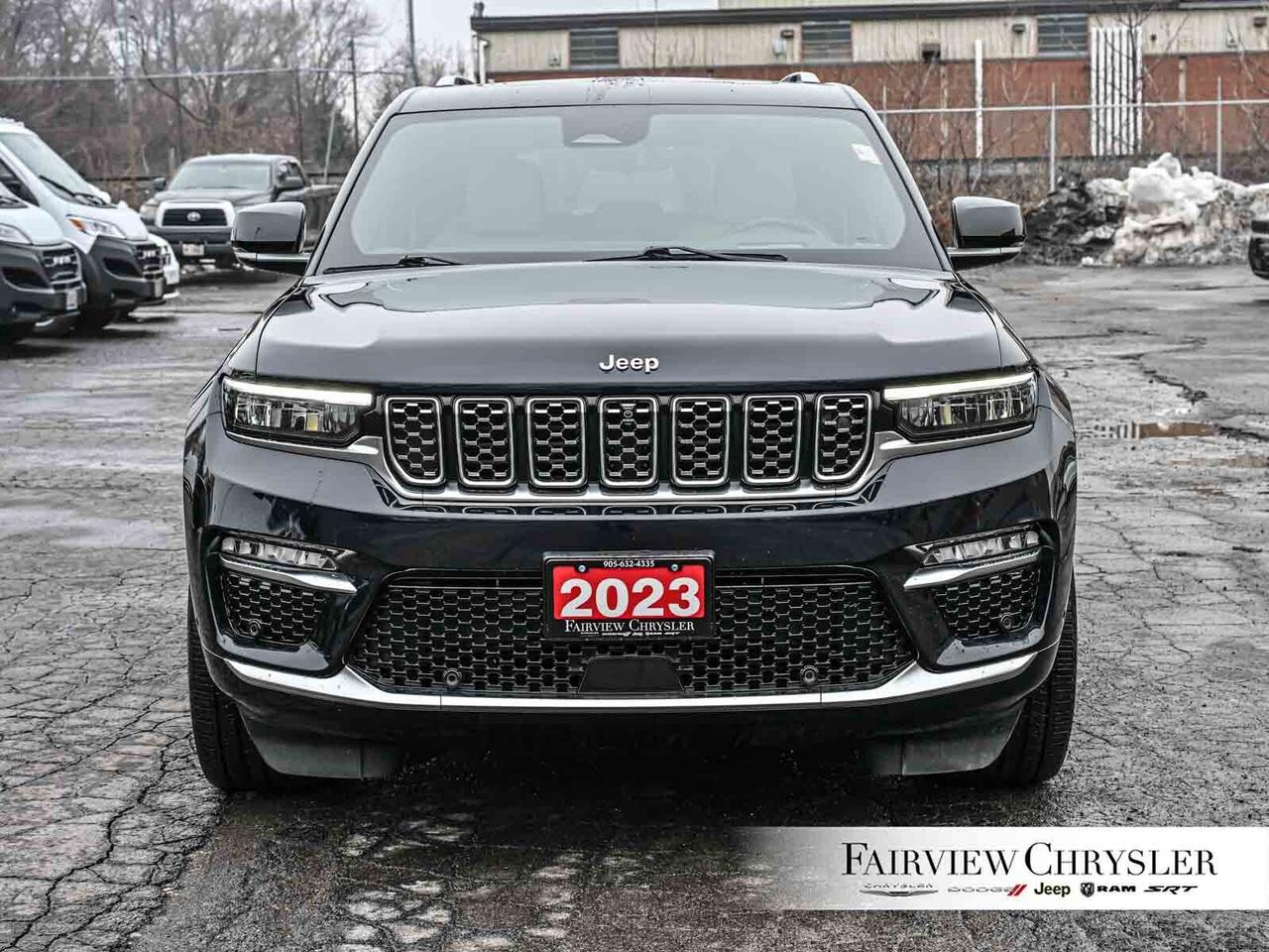 2023 Jeep Grand Cherokee Summit RESERVE   BROWN LEATHER   HEADS UP   PANO R Photo