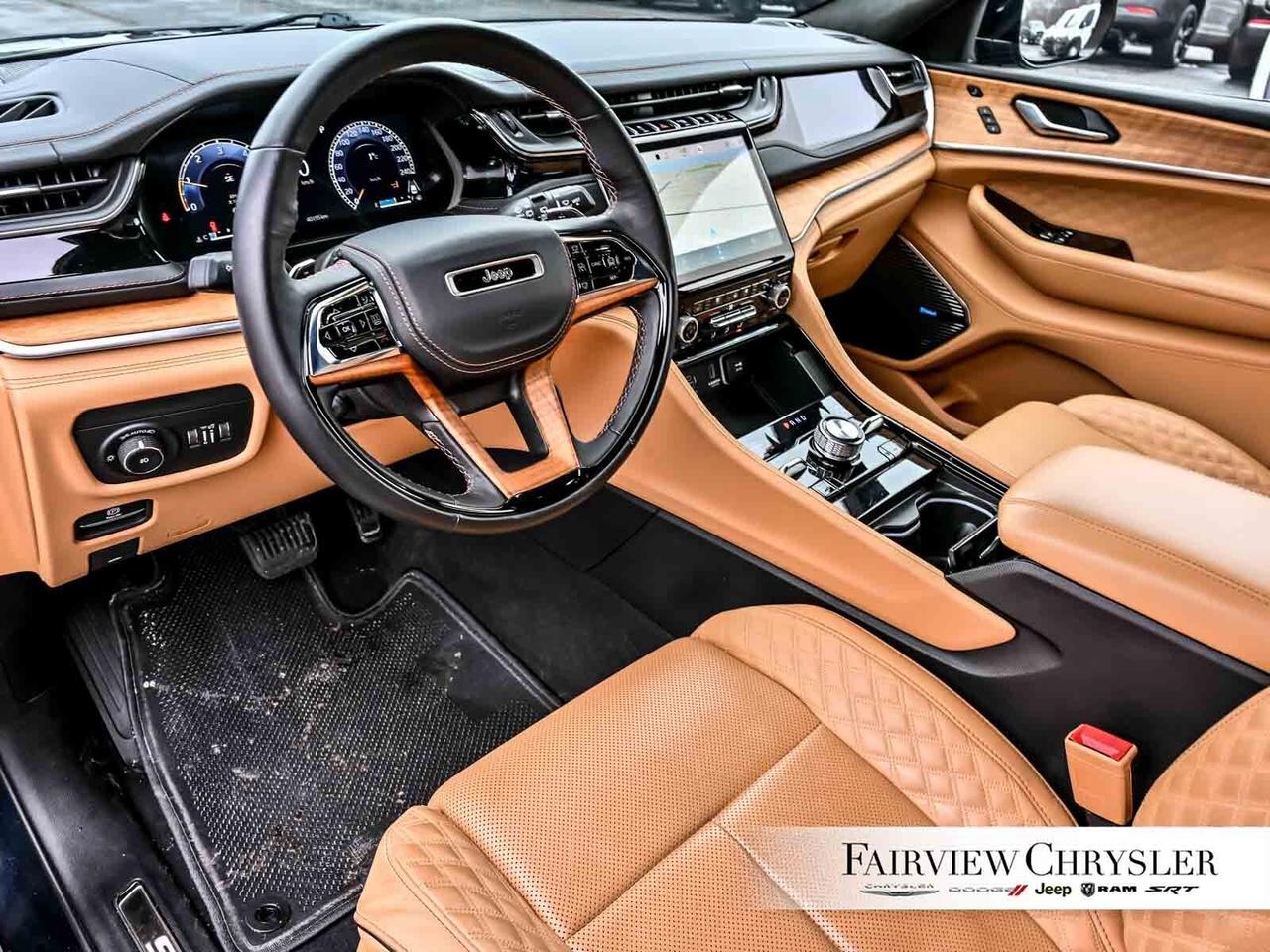 2023 Jeep Grand Cherokee Summit RESERVE   BROWN LEATHER   HEADS UP   PANO R Photo