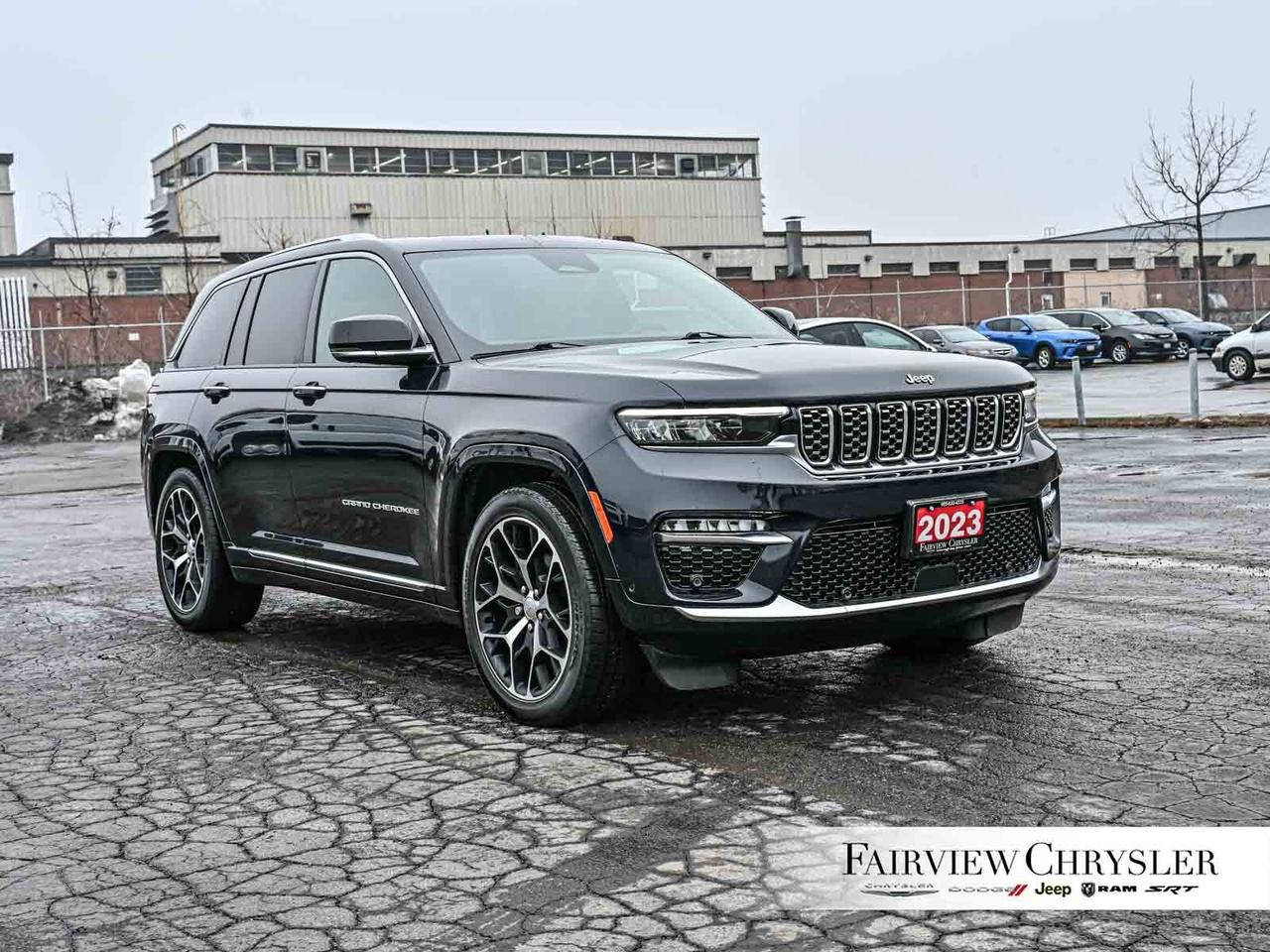 2023 Jeep Grand Cherokee Summit RESERVE   BROWN LEATHER   HEADS UP   PANO R Photo