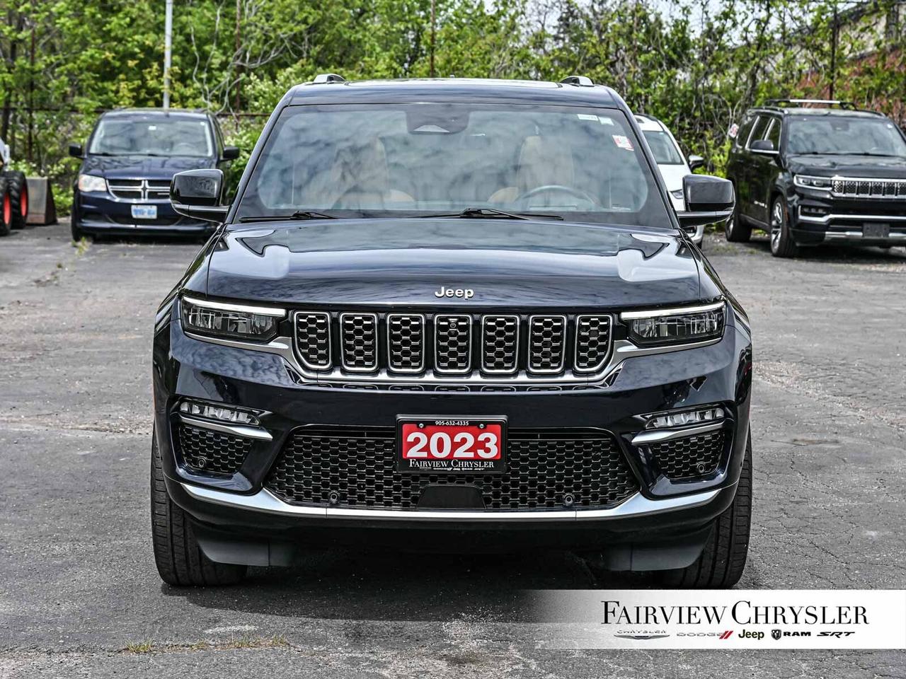 2023 Jeep Grand Cherokee Summit RESERVE   BROWN LEATHER   HEADS UP   PANO R Photo