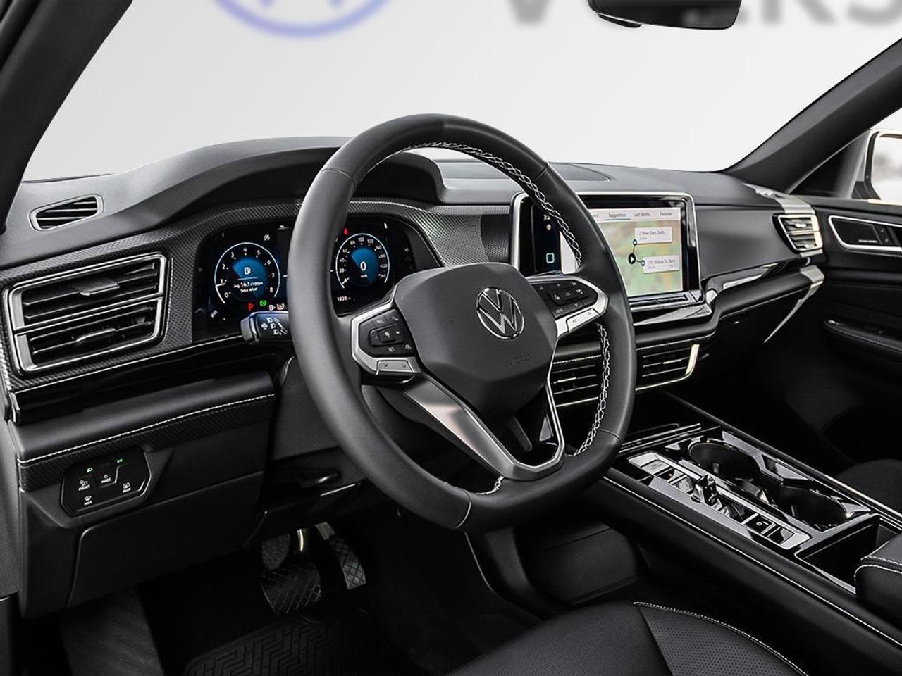 2025 Volkswagen Atlas Cross Sport Highline Black Wheel Package / Oryx White Pearl / Photo