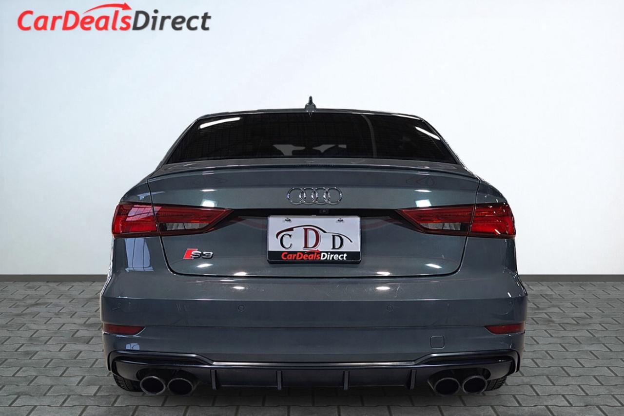 2017 Audi S3 Technik / Red Quilted Leather / NAV / Sunroof / Ex Photo