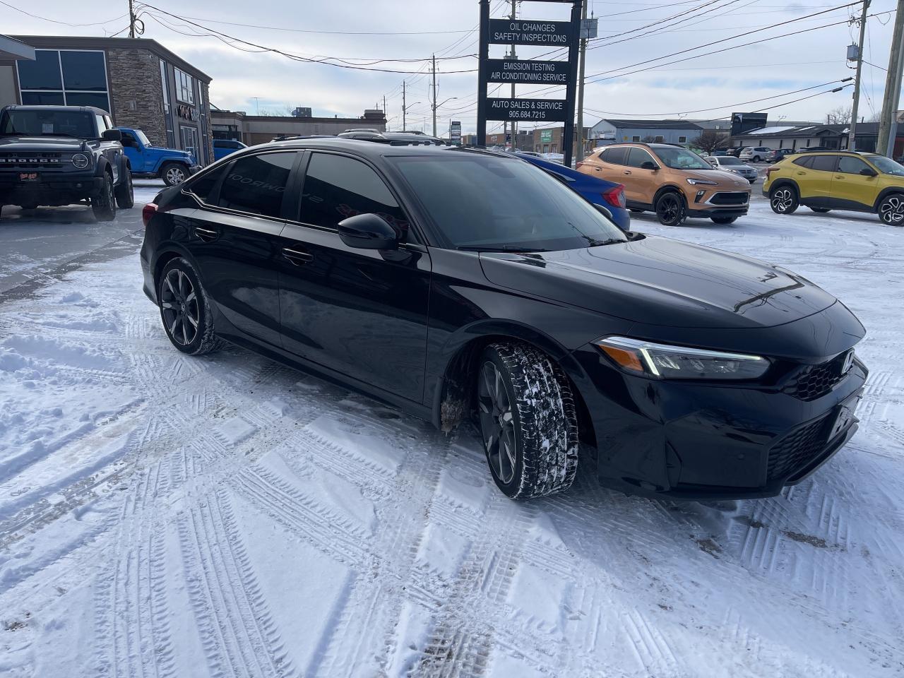 2025 Honda Civic Sedan Hybrid Sport Touring eCVT Leather Nav Sunroof Back Up Cam Photo