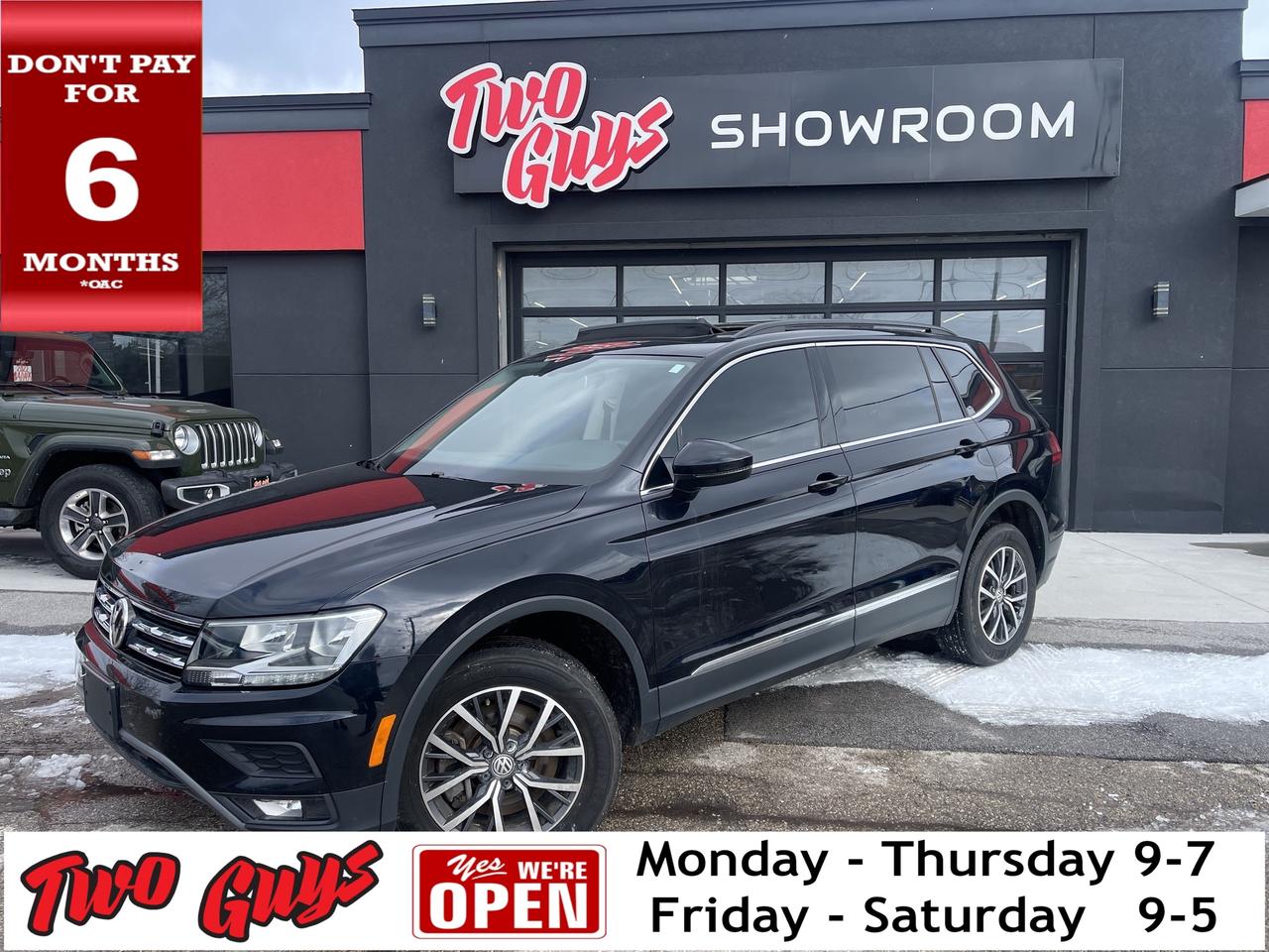 2020 Volkswagen Tiguan Comfortline 4MOTION AWD Sunroof Back Up Camera Photo0