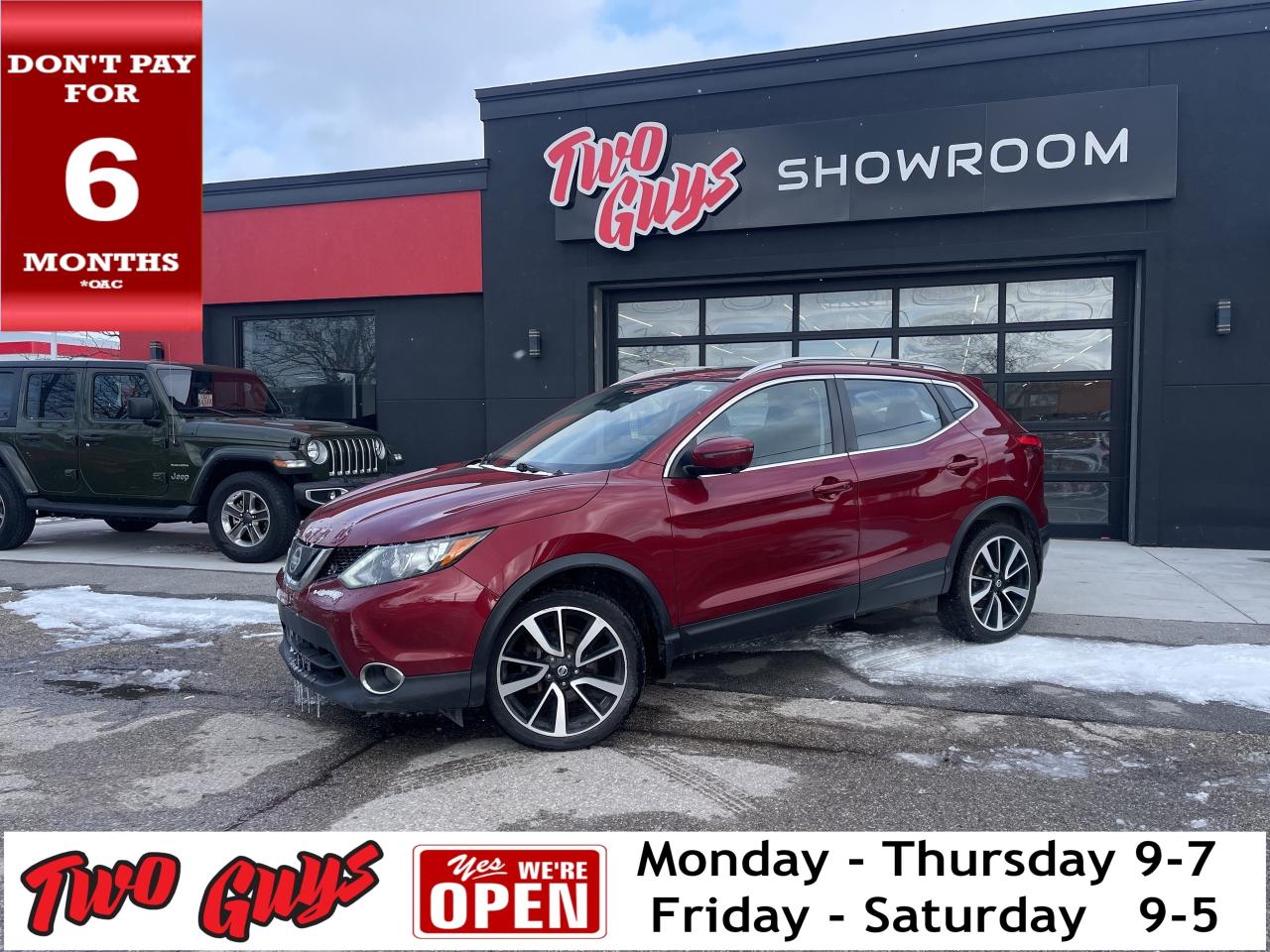 2019 Nissan Qashqai AWD SL CVT Sunroof Nav Back Up Camera Leather Photo0