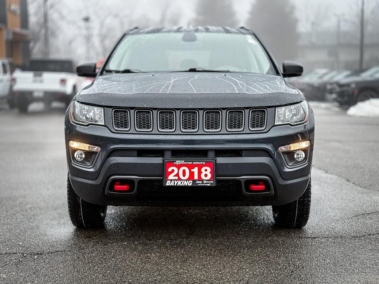 2018 Jeep Compass Trailhawk   CARPLAY   LEATHER/MESH SEATING   BACK Photo