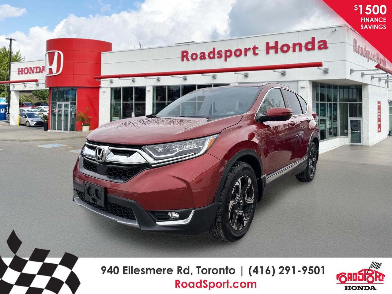 2018 Honda CR-V Touring AWD w/Full Service Records Photo0