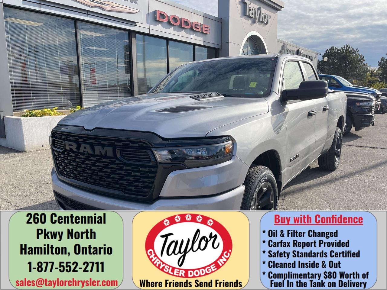 2025 RAM 1500 Black Express 4x4 V6 *ANTI-SPIN *3.55 AXLE *HITCH Photo