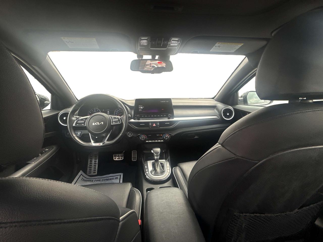 2023 Kia Forte LEATHER POWER SEATS REAR CAM WE FINANCE ALL CREDIT Photo