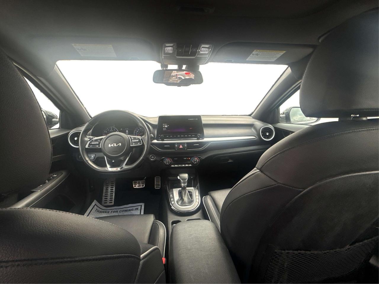 2023 Kia Forte LEATHER POWER SEATS REAR CAM WE FINANCE ALL CREDIT Photo