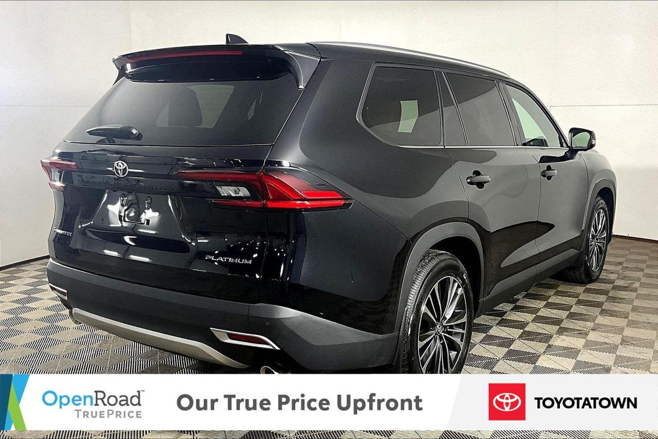 2025 Toyota Grand Highlander PLATINUM! CERTIFIED PRE OWNED! ACCIDENT FREE! ELIG Photo