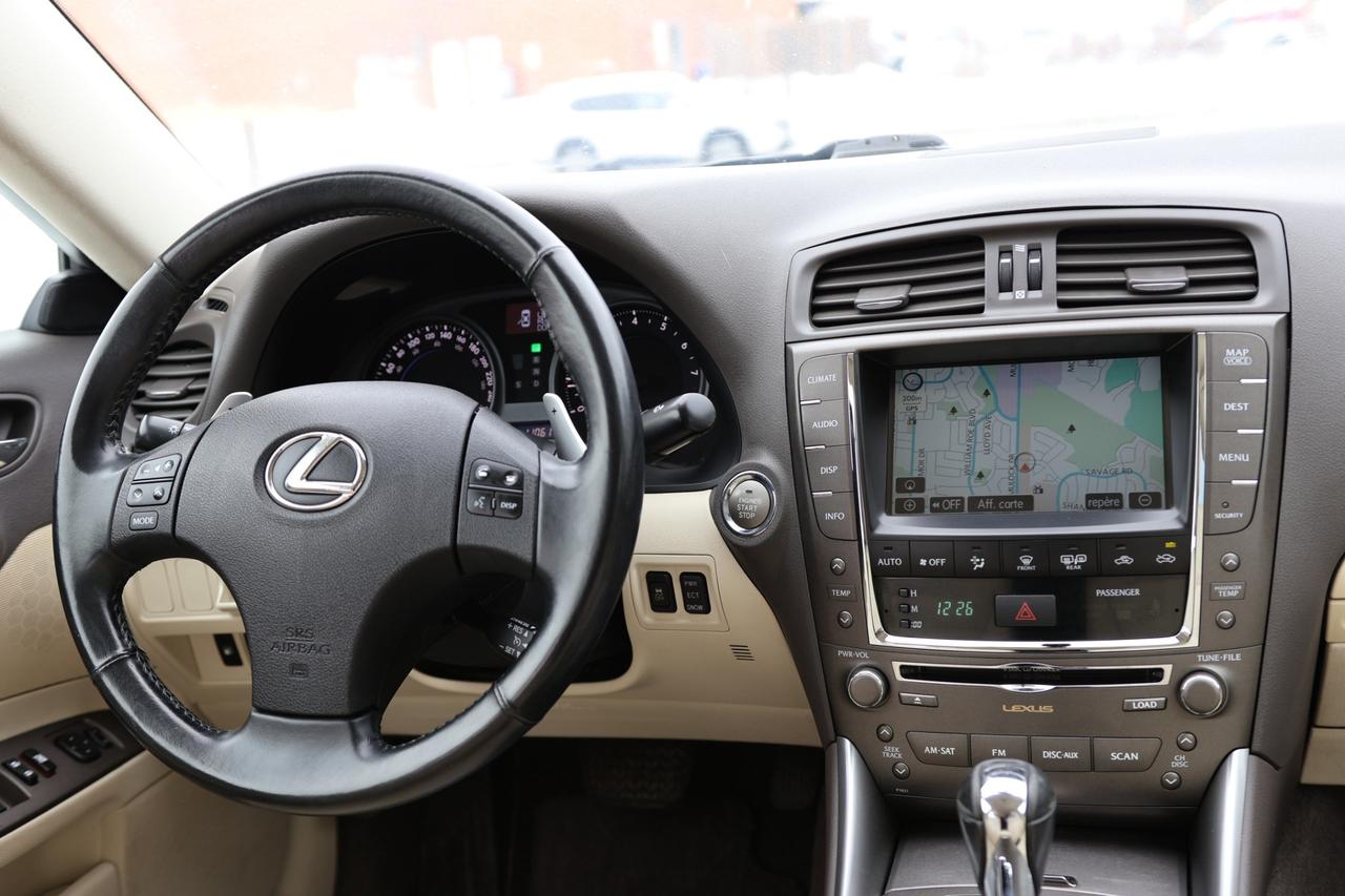 2009 Lexus IS 250-AWD/NAV/B CAM/LEATHER/P SEATS/H SEATS/SUNROOF/ Photo