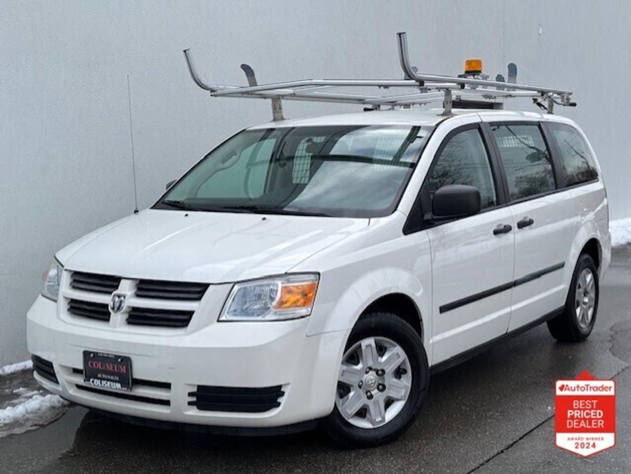 2010 Dodge Grand Caravan C/V ONLY 48KM-LADDER RACK-SHELF-1 OWNER-NEW TIRES Photo0