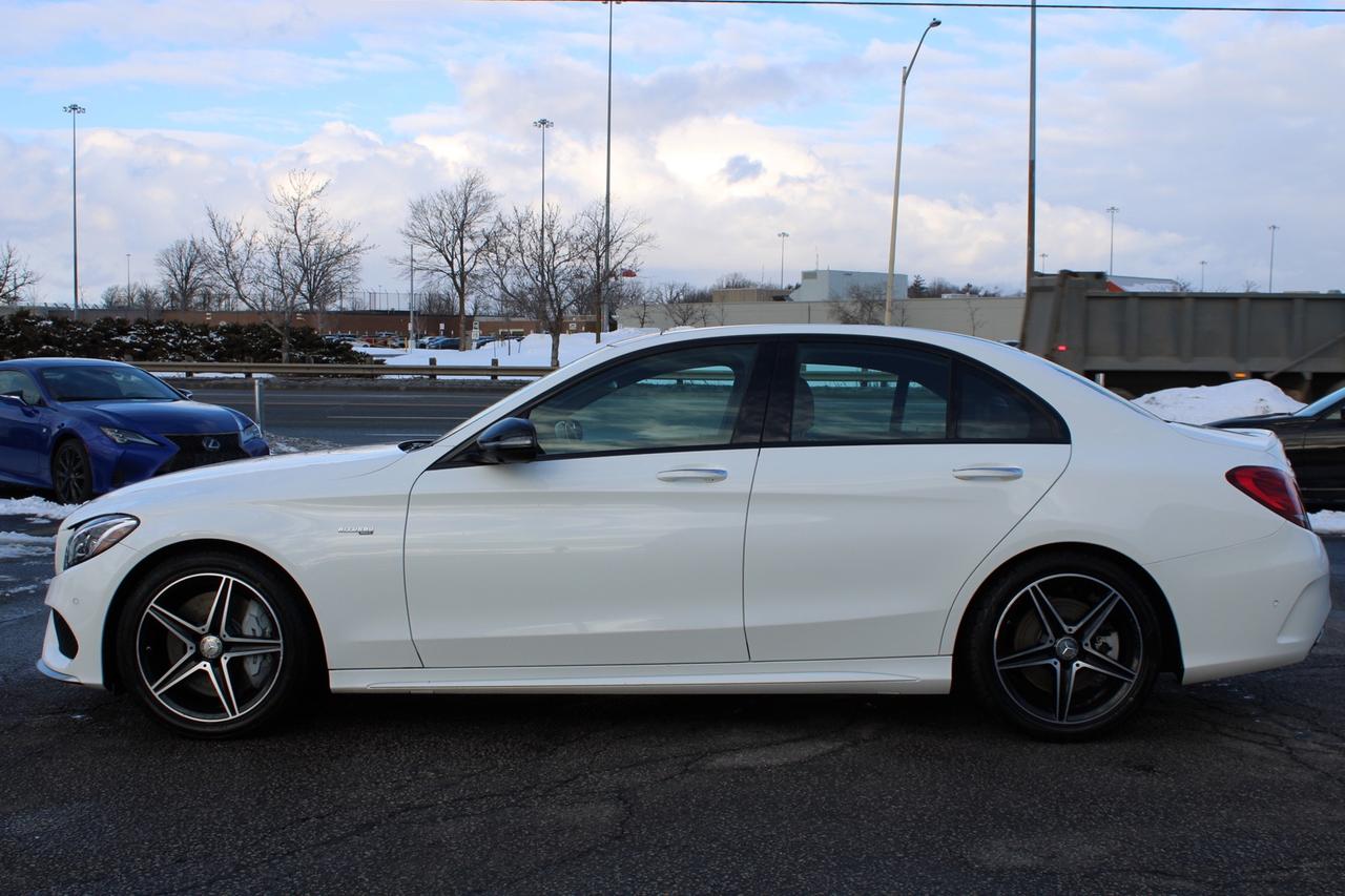 2017 Mercedes-Benz C-Class AMG C43   Burmester   Red Interior   360 Camera Photo